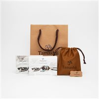 Bracciale Tamashii Ruota della Preghiera in Pietre dure Agata BHS1100-213 - BHS1100-213